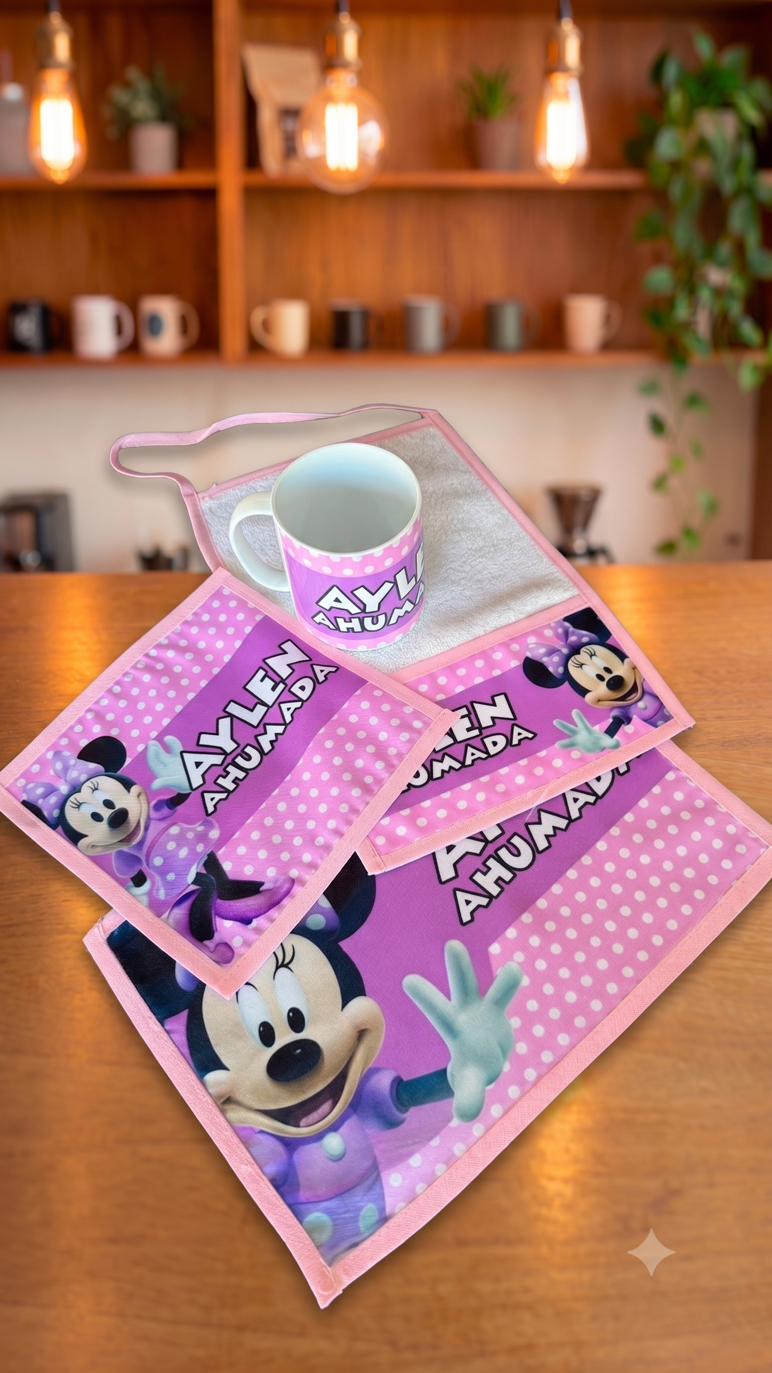 Set de Jardin CMB 2 (Mantel + Toalla + Servilleta + Taza)