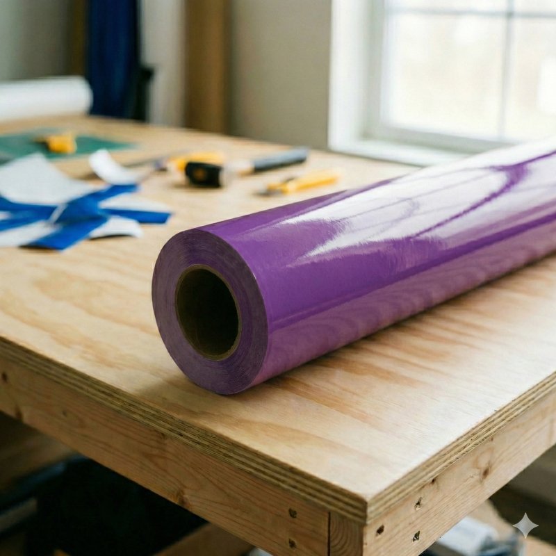 Vinilo Adhesivo Morado – 61 cm de ancho ($8100 el ML)